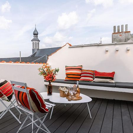 Duplex-Apartment With Terrace On Top Location In Gent Exteriér fotografie