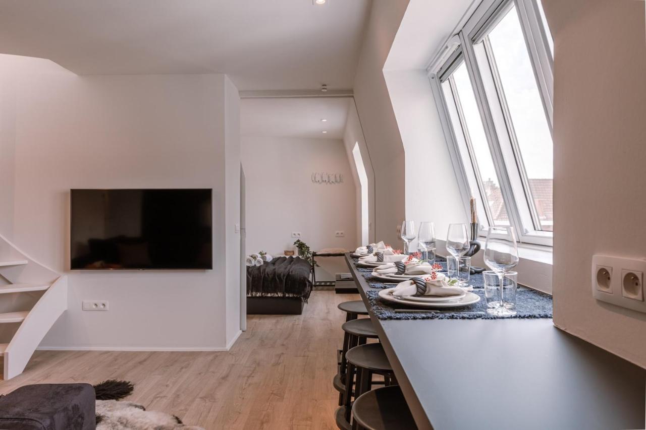Duplex-Apartment With Terrace On Top Location In Gent Exteriér fotografie