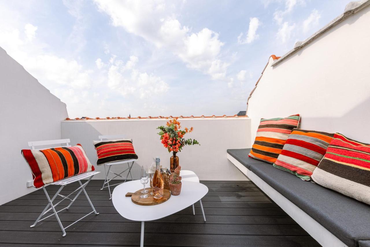 Duplex-Apartment With Terrace On Top Location In Gent Exteriér fotografie
