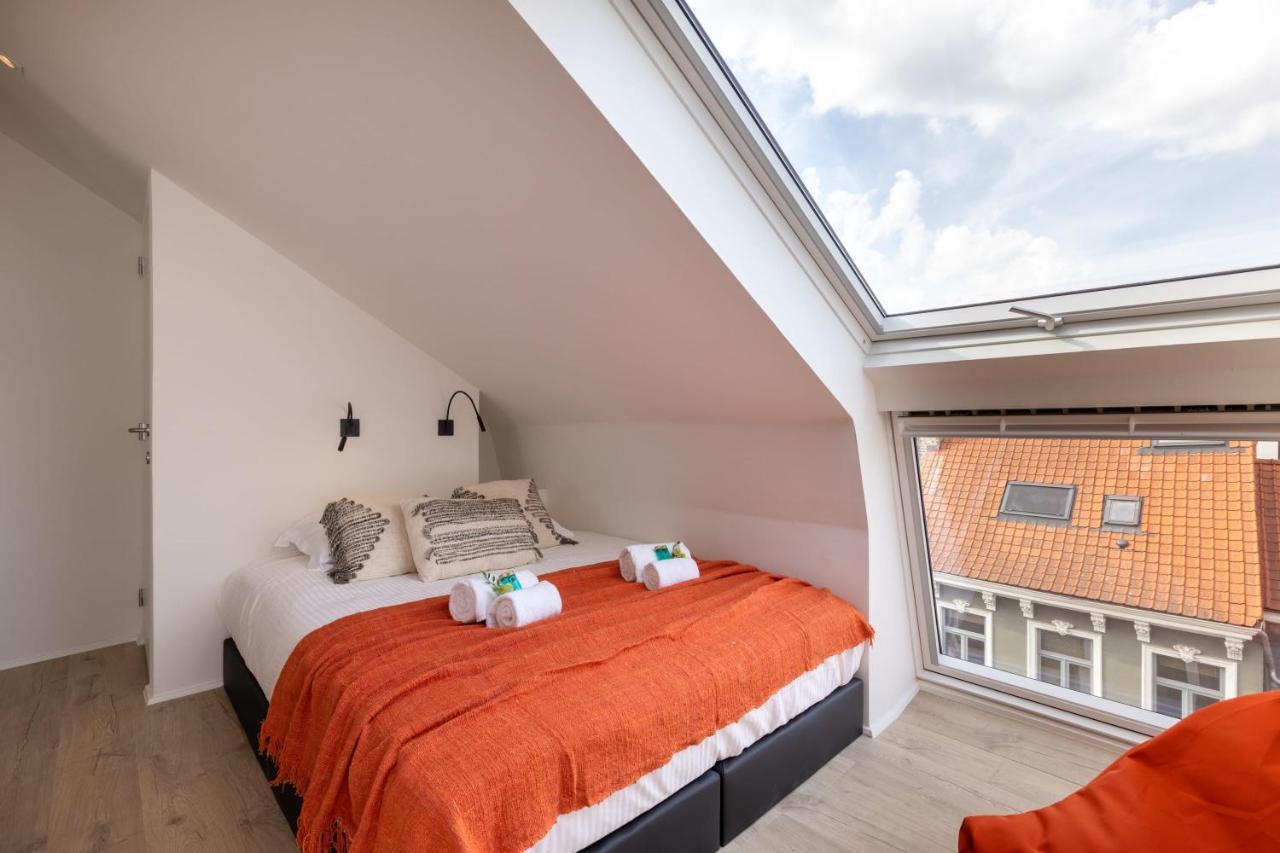 Duplex-Apartment With Terrace On Top Location In Gent Exteriér fotografie